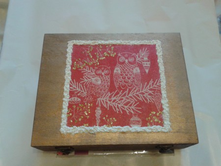 Baglyos teafiltertartó